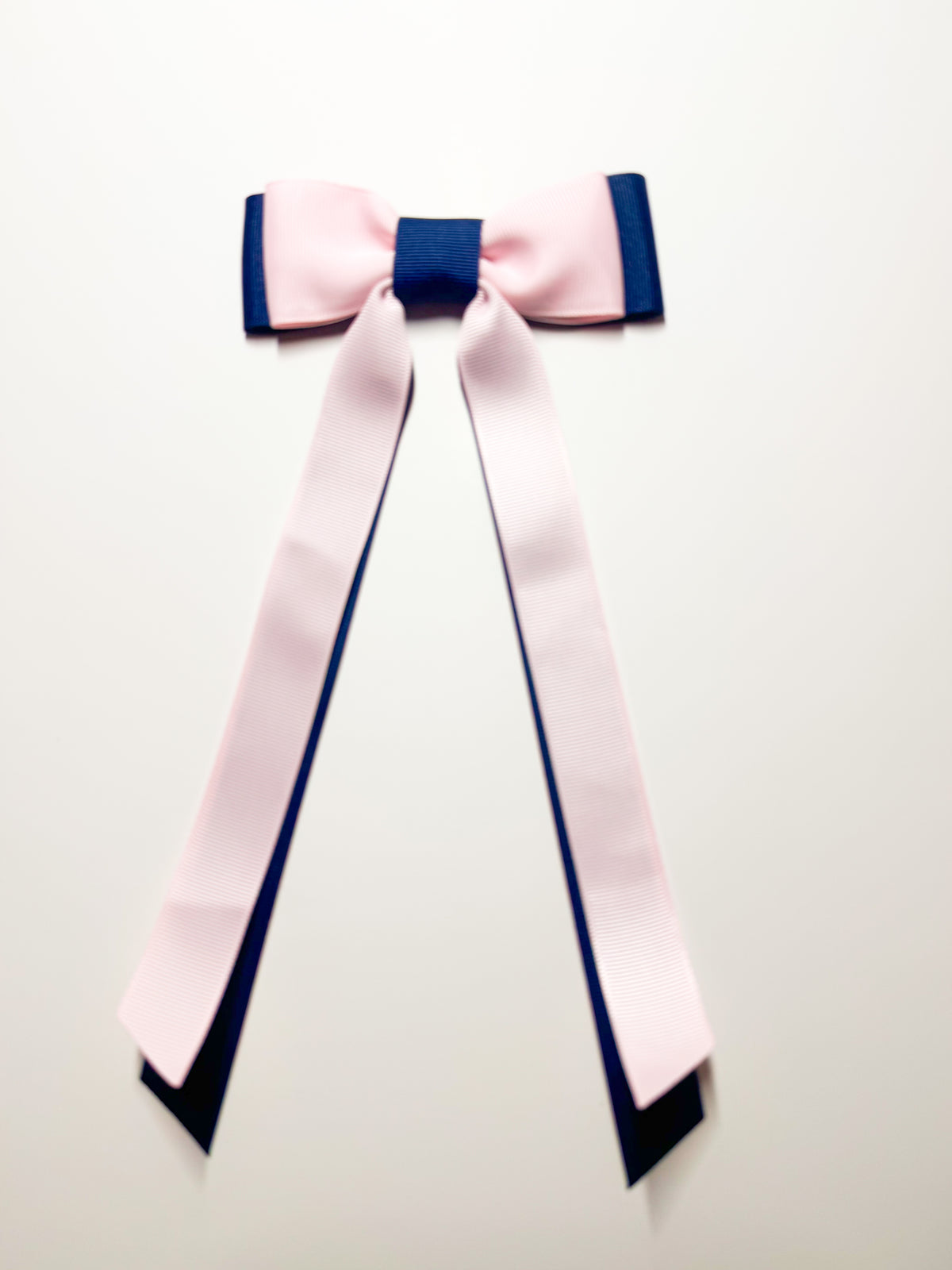 peony pink and navy two toned
