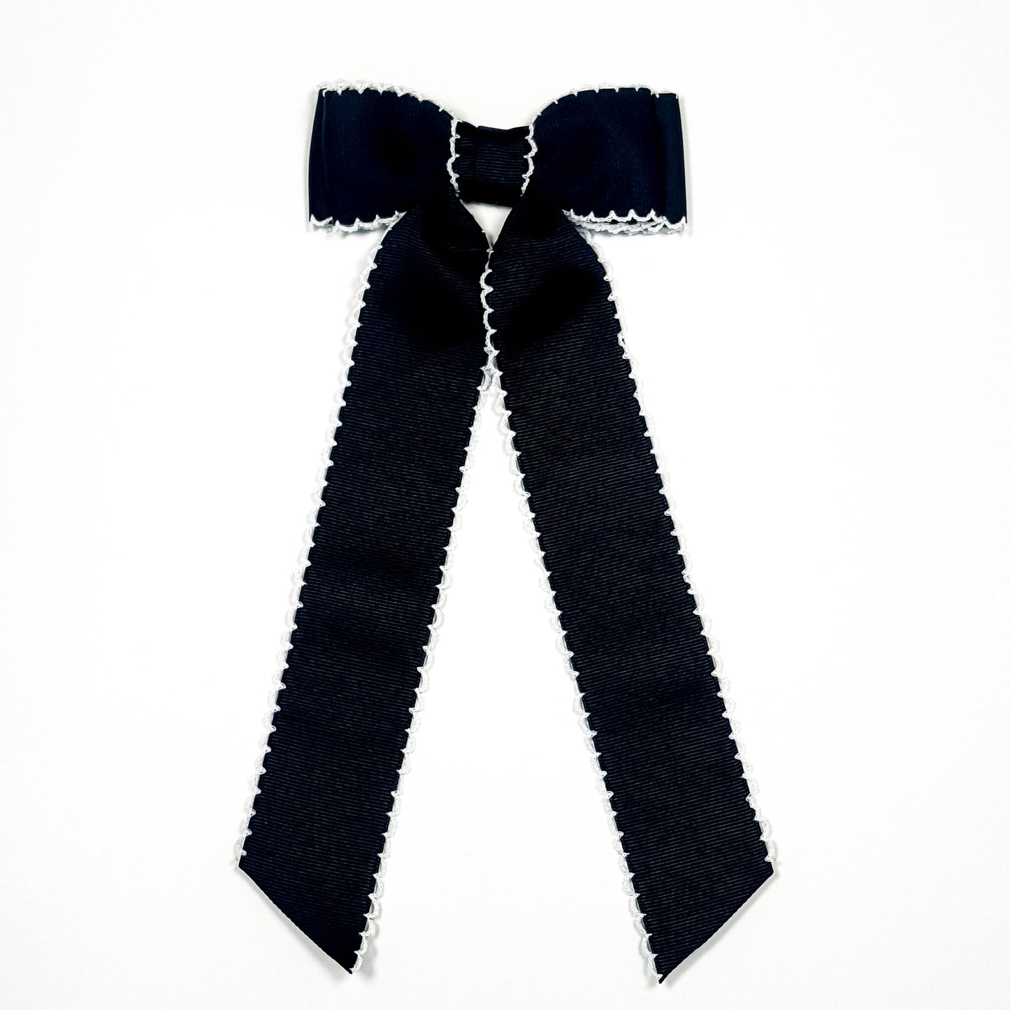 black and white moonstitch