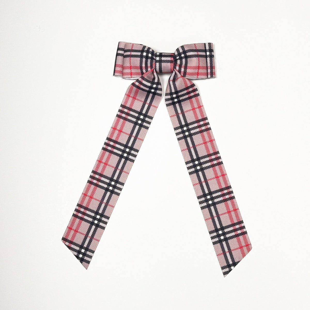 bougie plaid bow