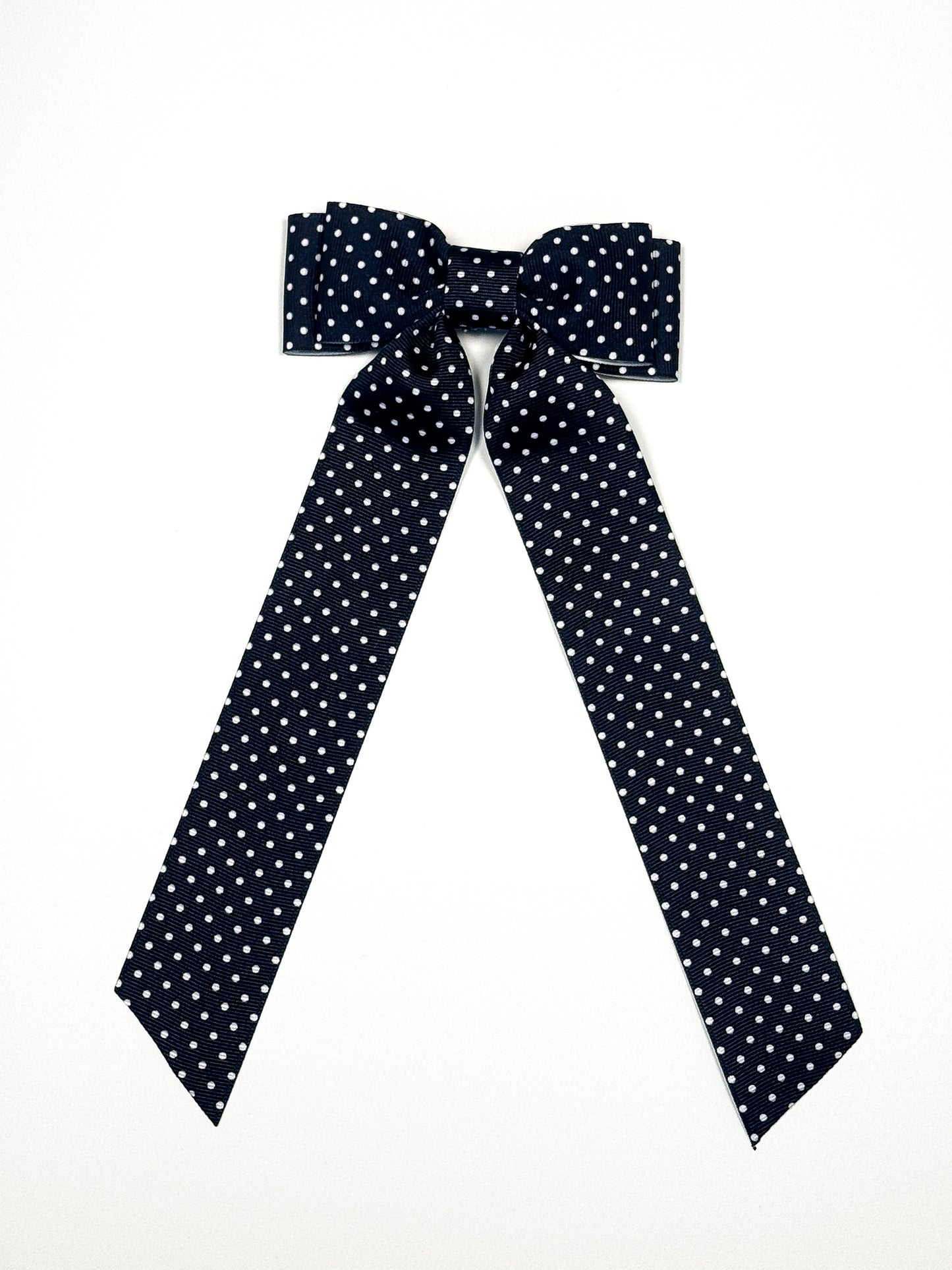 black and white mini swiss dot