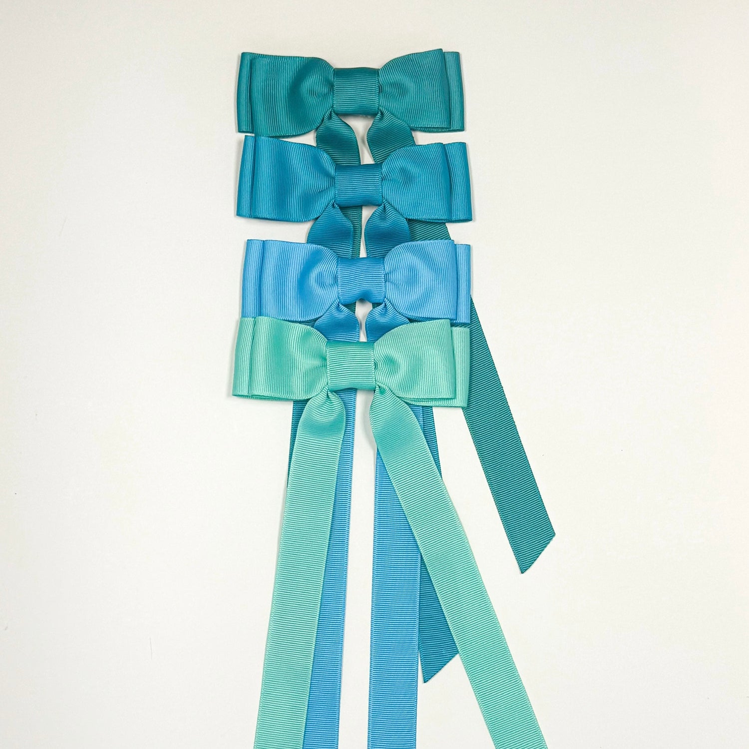 solid grosgrain bows