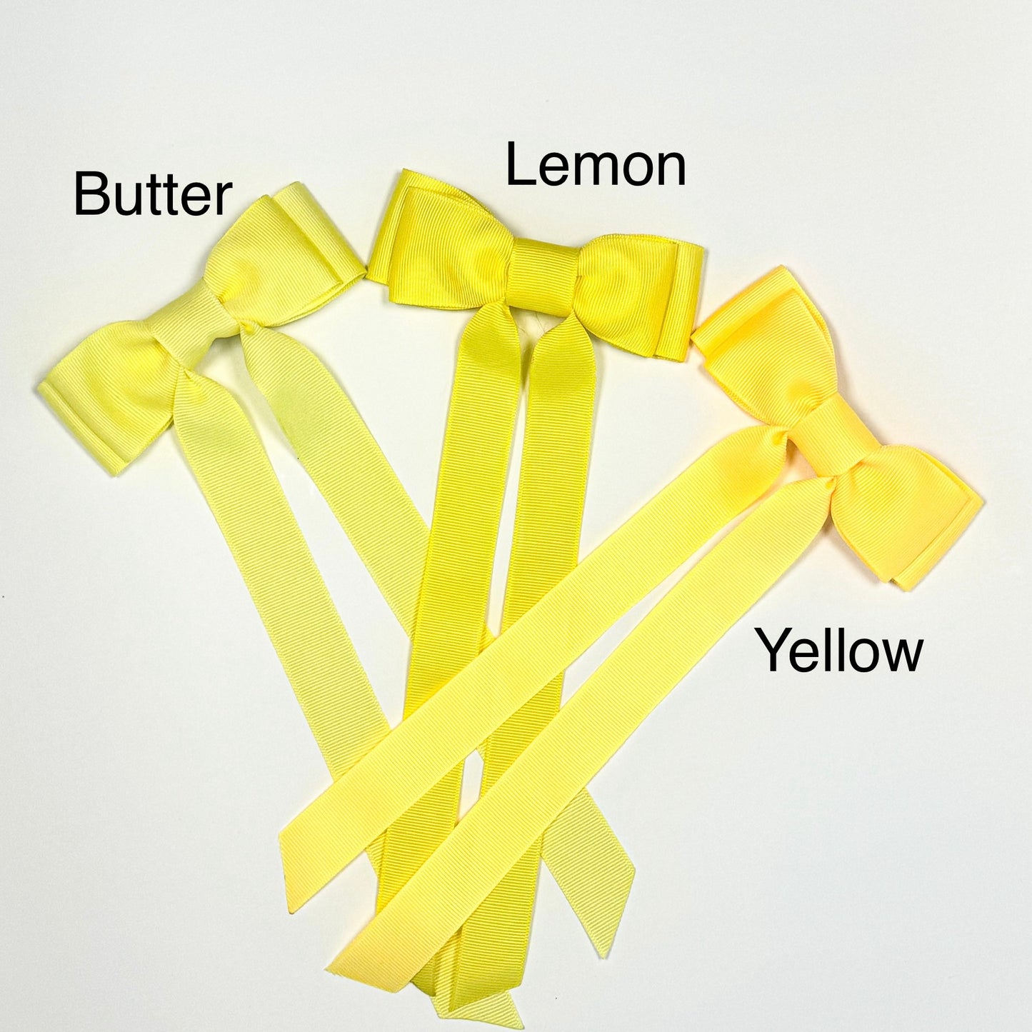 yellow bow