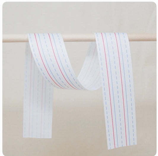 handwriting lines bow