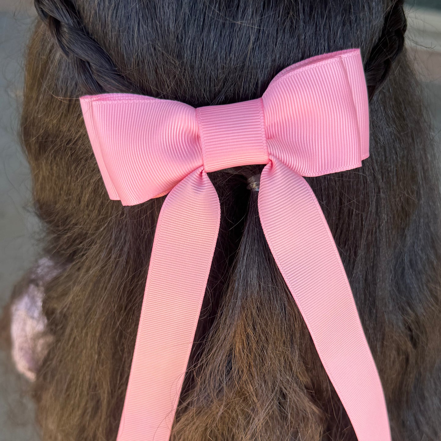 bubblegum pink bow