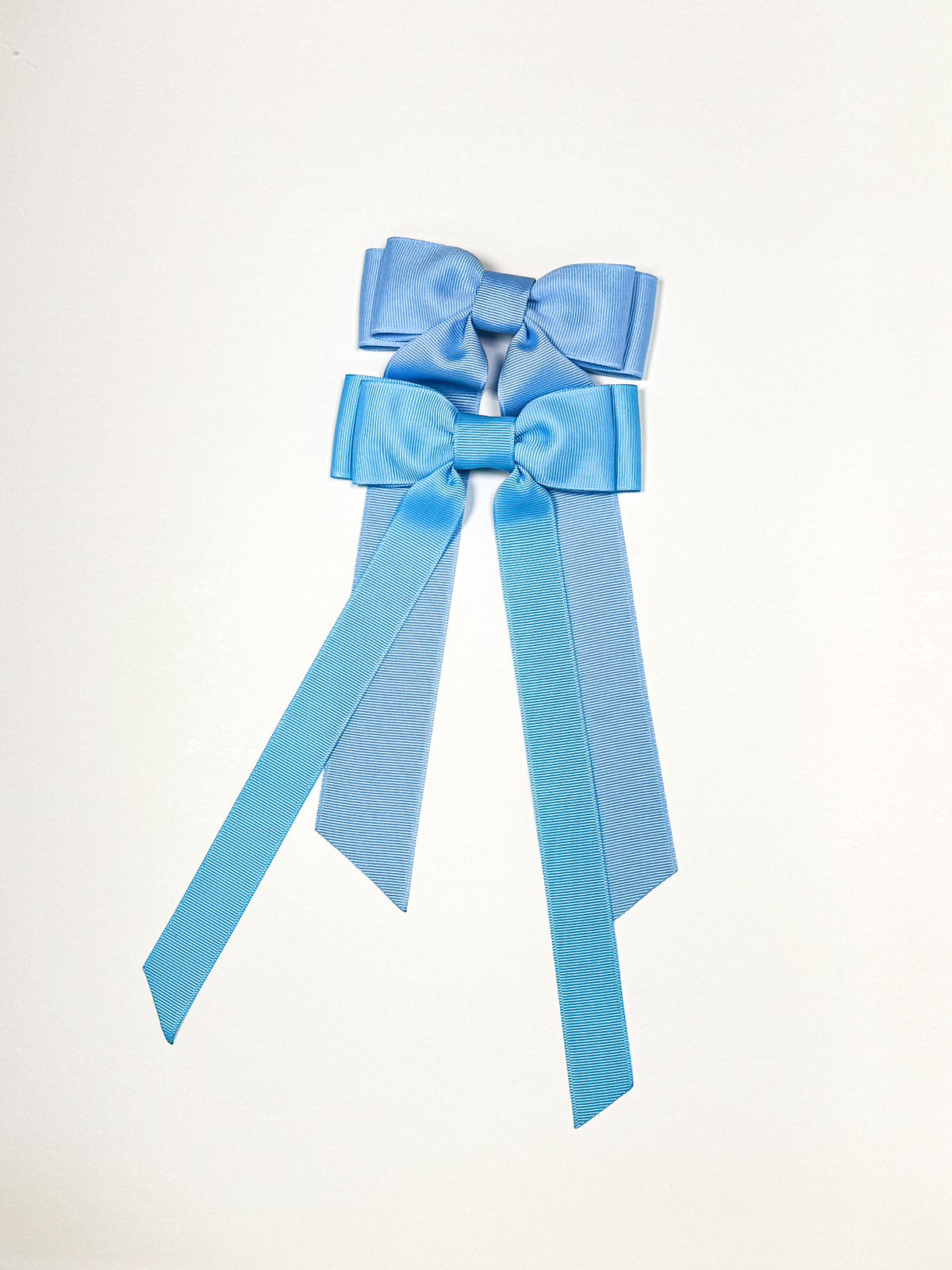 bright sky blue bow