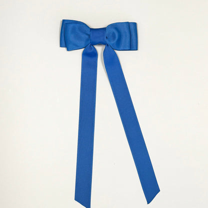 capri blue bow