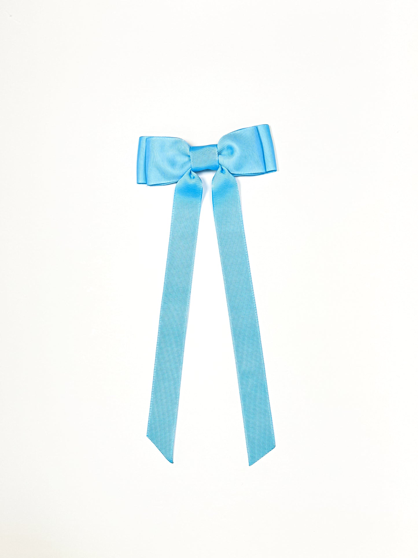 bright sky blue bow