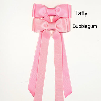 taffy pink bow