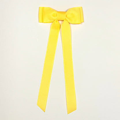 yellow bow
