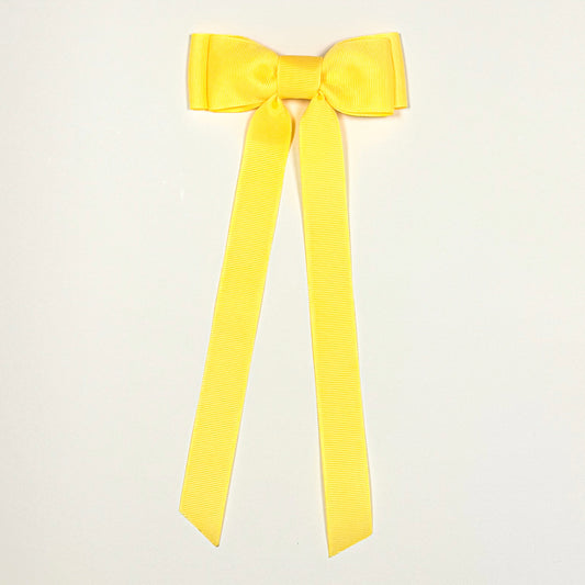 yellow bow