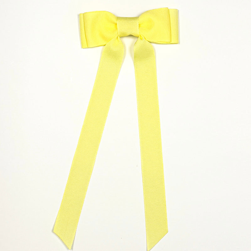 butter yellow bow
