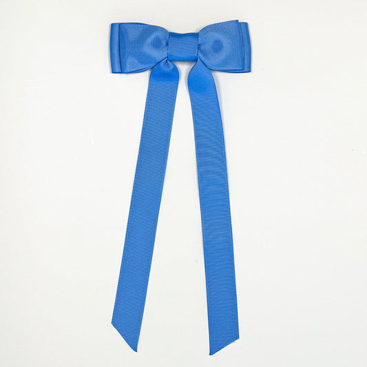 classic blue bow