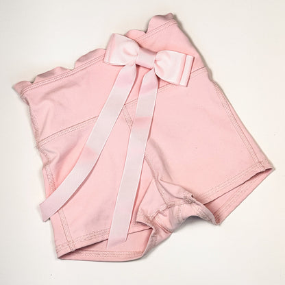 peony pink bow