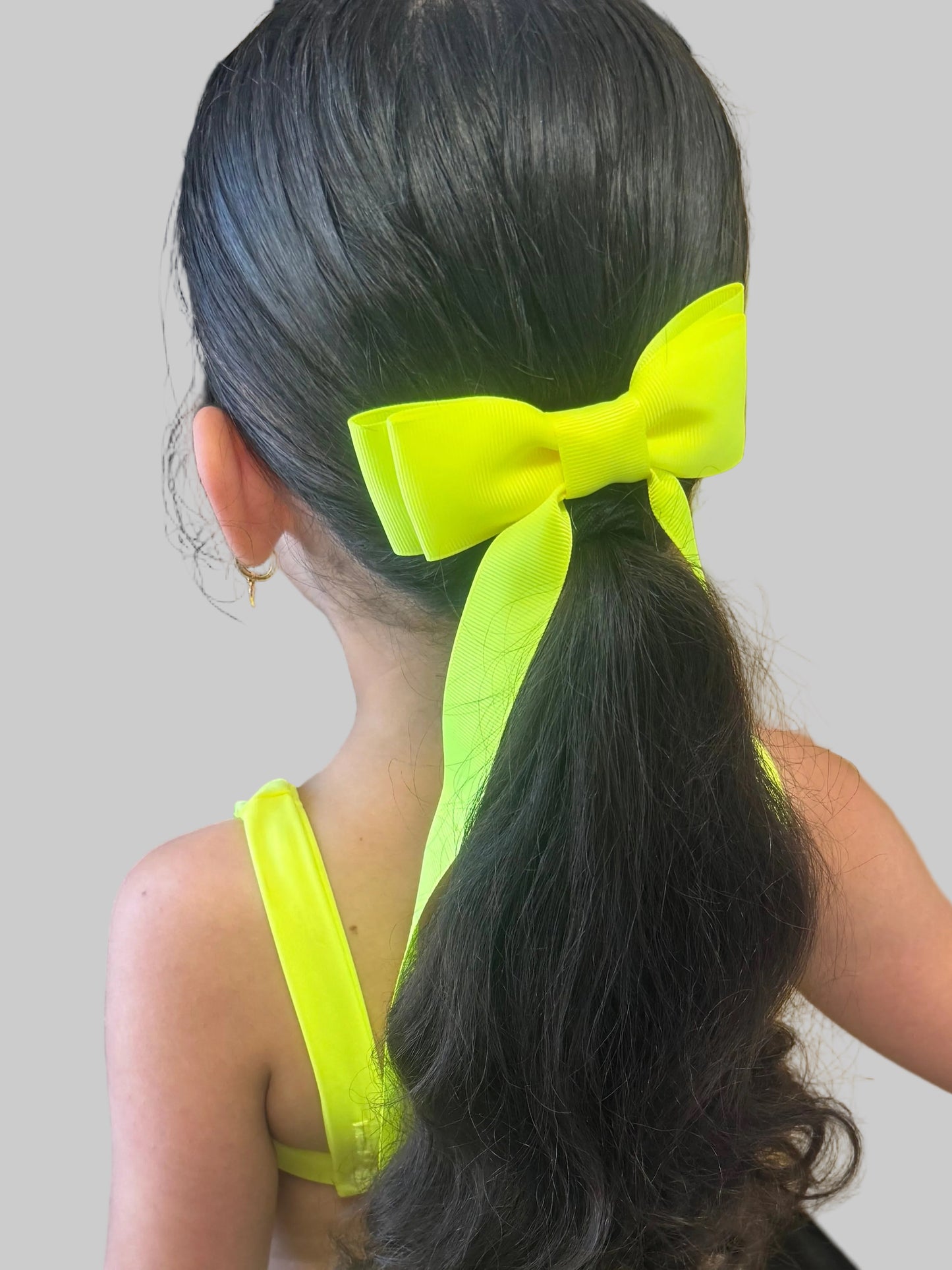 citrus yellow bow