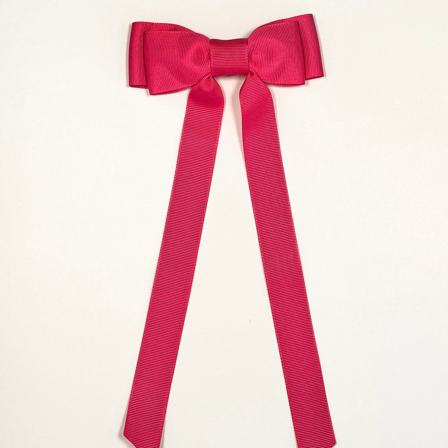 shocking pink bow