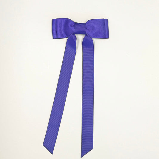 vogue purple bow