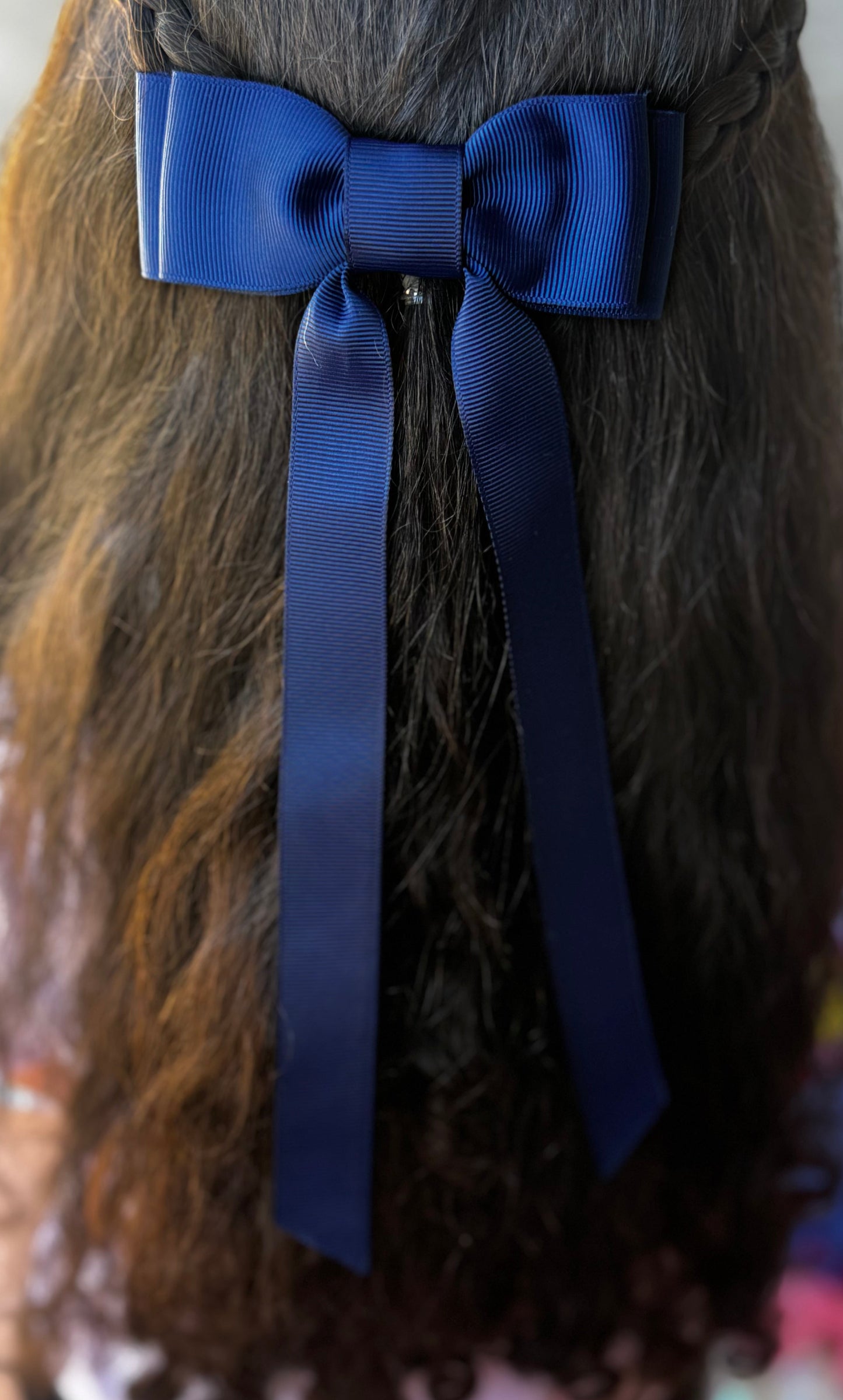 navy bow