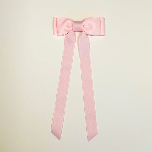 peony pink bow