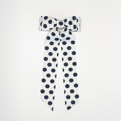 vintage polka dot bow