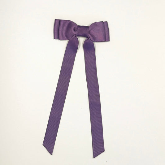 amethyst purple bow