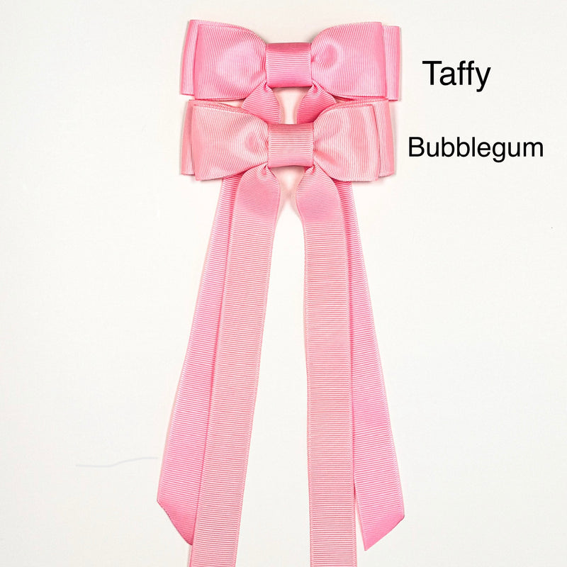 bubblegum pink bow