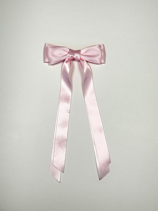 peony satin bow