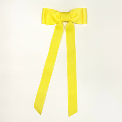 lemon yellow bow