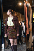 Load image into Gallery viewer, The 80s chocolate brown suede jacket
