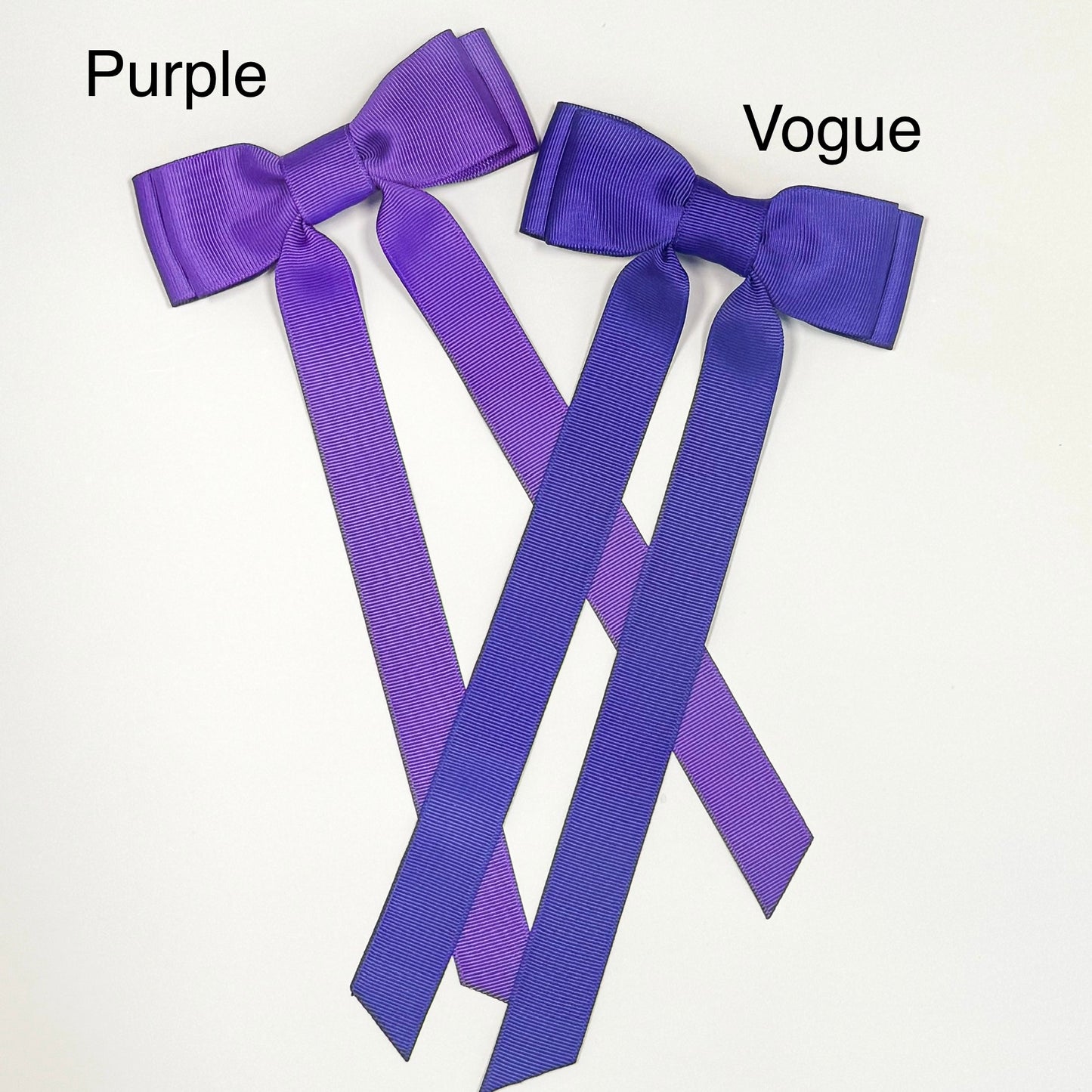 purple bow