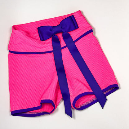 vogue purple bow