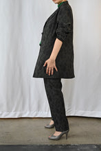 Load image into Gallery viewer, The grey jacquard pants suit
