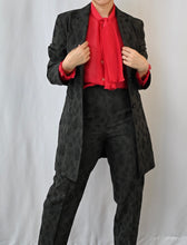 Load image into Gallery viewer, The grey jacquard pants suit
