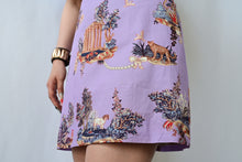 Load image into Gallery viewer, The purple balloon sleeve dress
