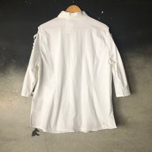 Load image into Gallery viewer, The white blouse with holes
