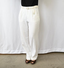 Load image into Gallery viewer, The white vintage pants
