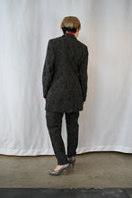 Load image into Gallery viewer, The grey jacquard pants suit
