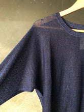 Load image into Gallery viewer, The blue glitter knit sweater
