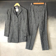 Load image into Gallery viewer, The grey jacquard pants suit
