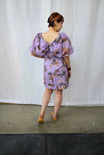 Load image into Gallery viewer, The purple balloon sleeve dress
