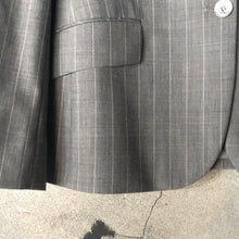 Load image into Gallery viewer, The grey pin striped pants suit
