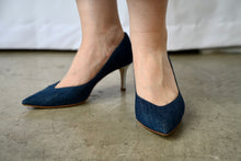 Load image into Gallery viewer, The denim heels
