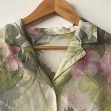 Load image into Gallery viewer, The transparent floral blouse
