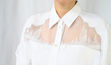 Load image into Gallery viewer, The white lace detail blouse
