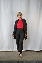 Load image into Gallery viewer, The grey jacquard pants suit
