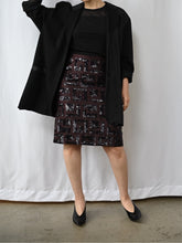 Load image into Gallery viewer, The brown sequin skirt
