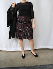 Load image into Gallery viewer, The brown sequin skirt
