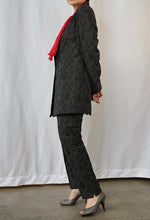 Load image into Gallery viewer, The grey jacquard pants suit
