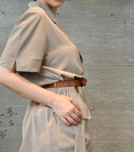 Load image into Gallery viewer, The belted beige top
