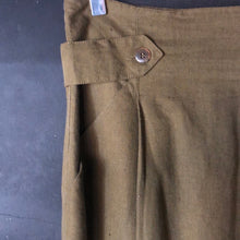 Load image into Gallery viewer, The khaki vintage pencil skirt
