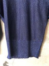 Load image into Gallery viewer, The blue glitter knit sweater
